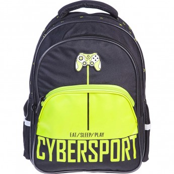 Рюкзак HATBER EASY CYBER SPORT 3 отделения, 3 кармана, 41х29х16 см