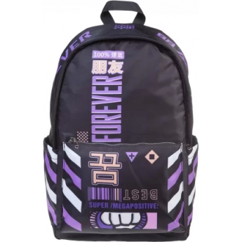 Рюкзак HATBER ГОРОДСКОЙ -FOREVER YOUNG-, полиэстер, 1 отделение, 3 кармана и 1 потайной на спинке, 45х32х15 см Рюкзак HATBER ГОРОДСКОЙ -FOREVER YOUNG-, полиэстер, 1 отделение, 3 кармана и 1 потайной на спинке, 45х32х15 см