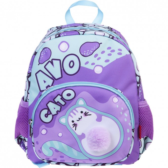 Рюкзак HATBER KIDS AVOCATO 1 отделение, 3 кармана, 27х23х11 см 4606782433911