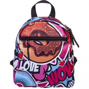 Рюкзак HATBER LOOK ЛЮБИМЫЙ ДЕСЕРТ 1 отделение, 4 кармана, 22х19х12 см Рюкзак HATBER LOOK ЛЮБИМЫЙ ДЕСЕРТ 1 отделение, 4 кармана, 22х19х12 см