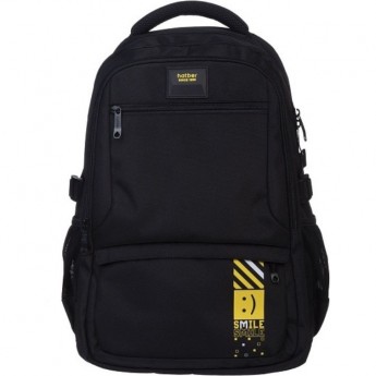 Рюкзак HATBER REAL-SMILE- 47х32х17см полиэстер нагрудная стяжка 2 отделения 4 кармана Рюкзак HATBER REAL-SMILE- 47х32х17см полиэстер нагрудная стяжка 2 отделения 4 кармана