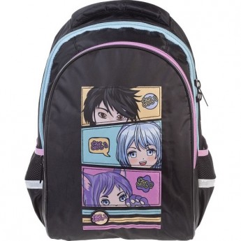 Рюкзак HATBER STREET АНИМЕ, 40х26х19см, полиэстер, 2 отделения 3 кармана Рюкзак HATBER STREET АНИМЕ, 40х26х19см, полиэстер, 2 отделения 3 кармана