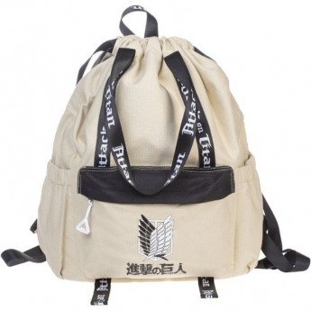 Рюкзак-мешок HATBER ГОРОДСКОЙ-АТАКА ТИТАНОВ_СЕЗОН 1-3- 44х33х14см полиэстер 1 отделение 3 кармана Рюкзак-мешок HATBER ГОРОДСКОЙ-АТАКА ТИТАНОВ_СЕЗОН 1-3- 44х33х14см полиэстер 1 отделение 3 кармана