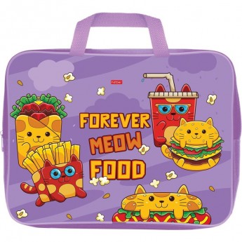 Сумка текстильная с ручками HATBER А4ф 350х265х40мм для тетрадей Веселое путешествие Сумка текстильная с ручками HATBER А4ф 350х265х40мм для тетрадей Веселое путешествие