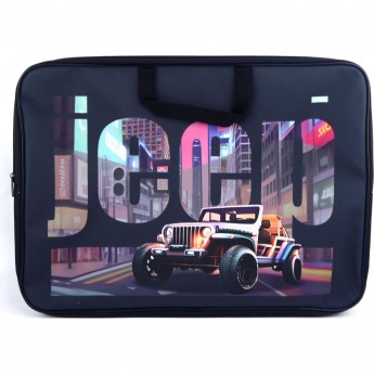 Сумка текстильная с ручками HATBER ДЖИП А3ф 475х345х40мм для тетрадей Сумка текстильная с ручками HATBER ДЖИП А3ф 475х345х40мм для тетрадей